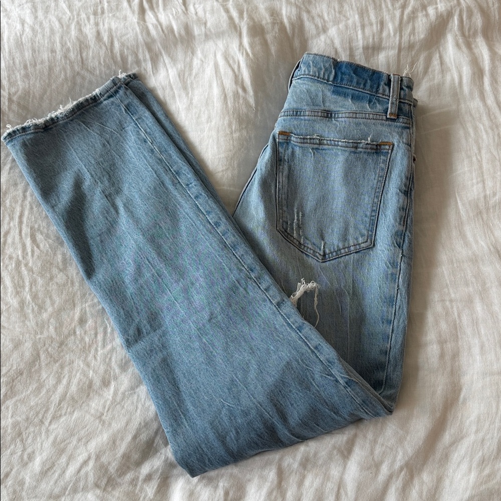 Abercrombie 90s straight ultra high rise jeans